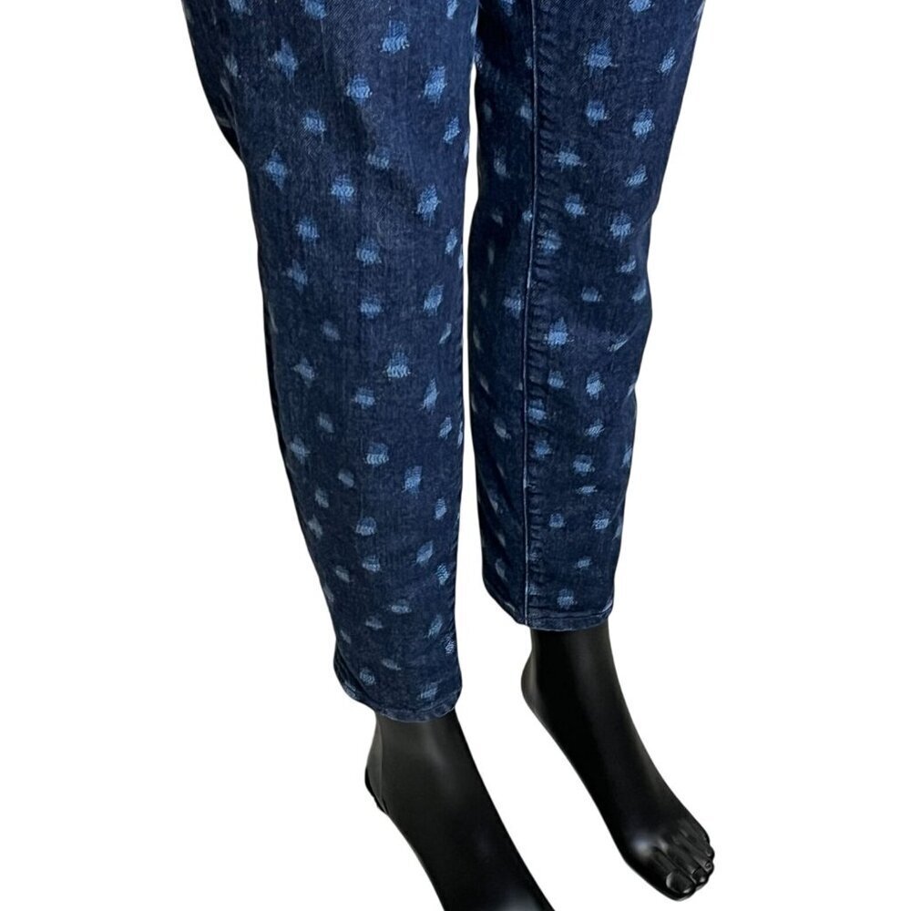 Lucky Brand Ikat Polka Dot Charlie Skinny Jeans Low-Rise Medium Wash Size 6/28 - Picture 9 of 12